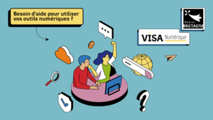 Illustration du Visa Numérique Bretagne